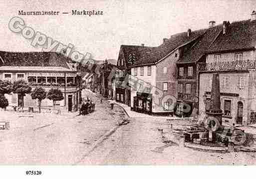 Ville de MARMOUTIER, carte postale ancienne