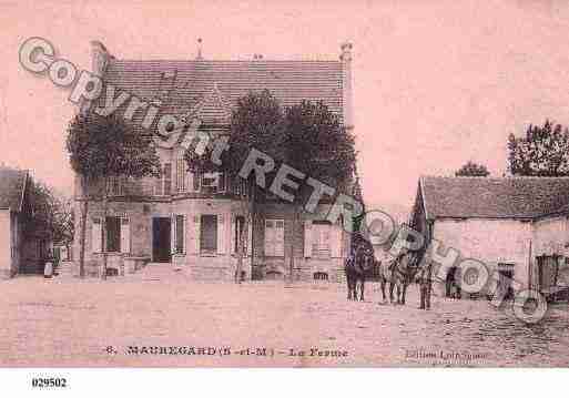 Ville de MAUREGARD, carte postale ancienne