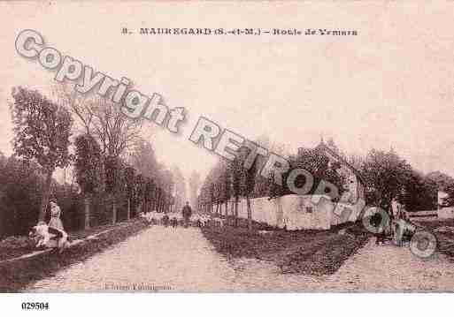 Ville de MAUREGARD, carte postale ancienne