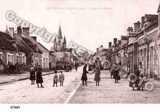 Ville de MEZIERESENBRENNE, carte postale ancienne