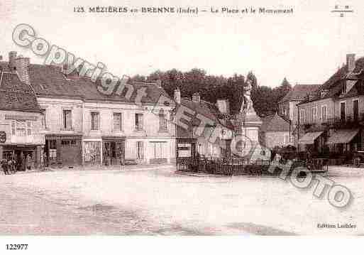 Ville de MEZIERESENBRENNE, carte postale ancienne