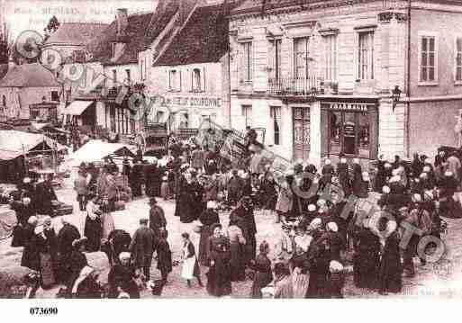 Ville de MEZIERESENBRENNE, carte postale ancienne