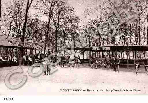 Ville de MONTMAGNY, carte postale ancienne