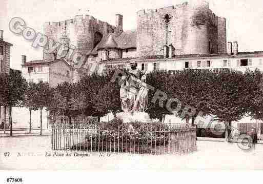 Ville de NIORT, carte postale ancienne