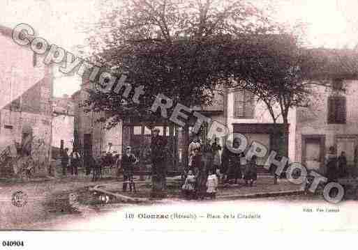 Ville de OLONZAC, carte postale ancienne