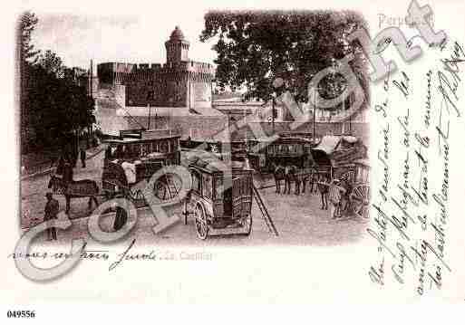 Ville de PERPIGNAN, carte postale ancienne