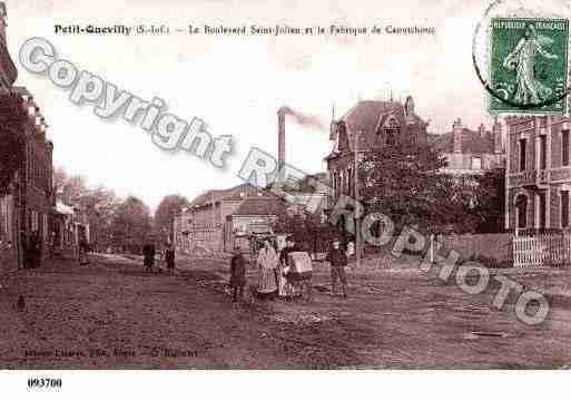 Ville de PETITQUEVILLY(LE), carte postale ancienne
