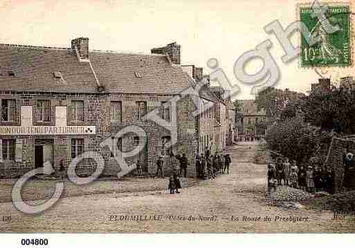 Ville de PLOUMILLIAU, carte postale ancienne