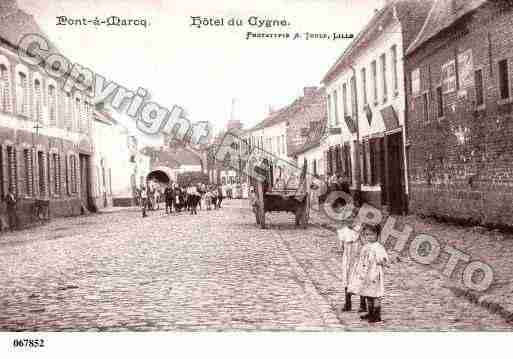 Ville de PONTAMARCQ, carte postale ancienne