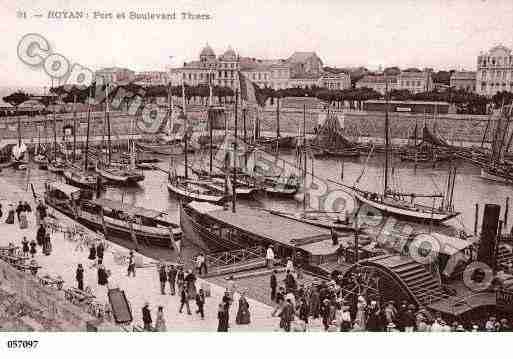 Ville de ROYAN, carte postale ancienne