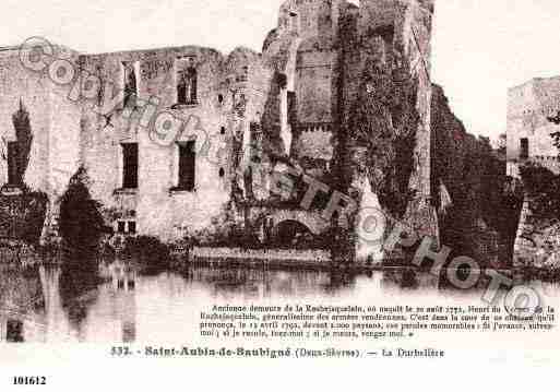 Ville de SAINTAUBINLECLOUD, carte postale ancienne