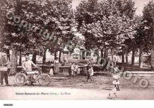 Ville de SAINTBONNETDEMURE, carte postale ancienne