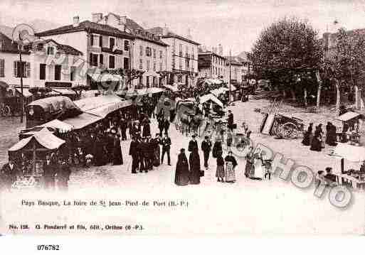 Ville de SAINTJEANPIEDDEPORT, carte postale ancienne