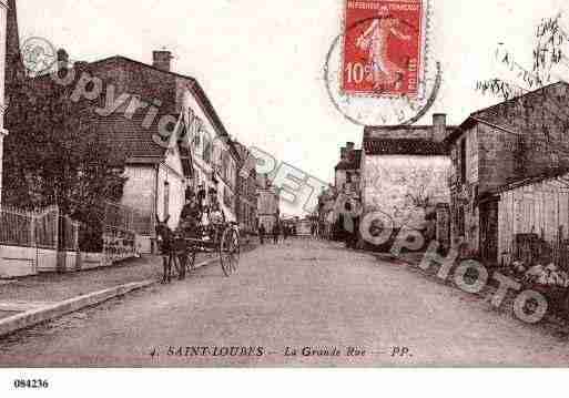 Ville de SAINTLOUBES, carte postale ancienne