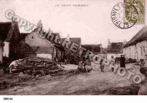 Ville de SAINTTHIBAULT, carte postale ancienne