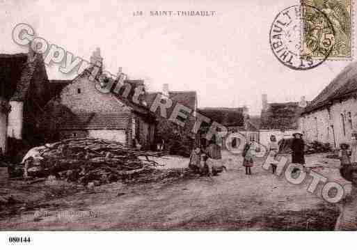 Ville de SAINTTHIBAULT, carte postale ancienne Ville de SAINTTHIBAULT, carte postale ancienne