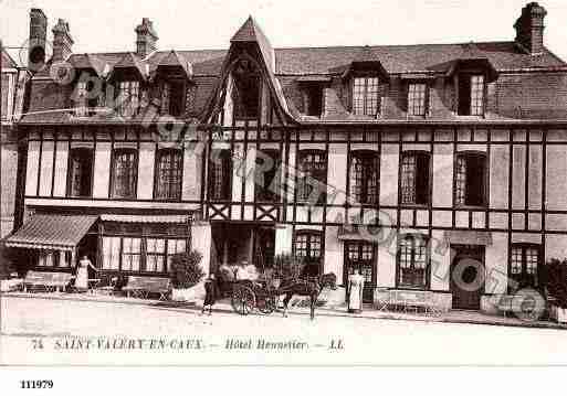 Ville de SAINTVALERYENCAUX, carte postale ancienne