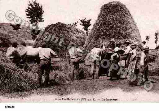 Ville de SALVETATSURAGOUT(LA), carte postale ancienne