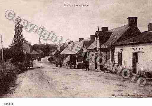 Ville de SIONLESMINES, carte postale ancienne