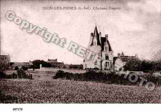 Ville de SIONLESMINES, carte postale ancienne