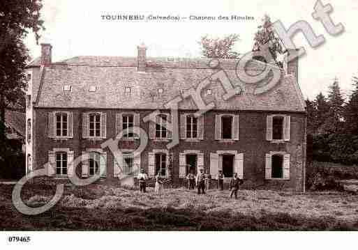 Ville de TOURNEBU, carte postale ancienne