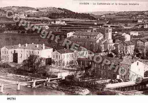 Ville de VAISONLAROMAINE, carte postale ancienne