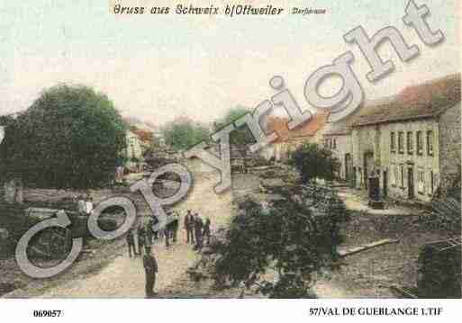 Ville de VALDEGUEBLANGE(LE), carte postale ancienne