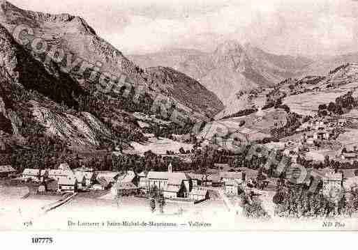 Ville de VALLOIRE, carte postale ancienne