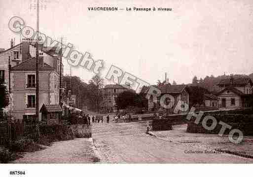 Ville de VAUCRESSON, carte postale ancienne