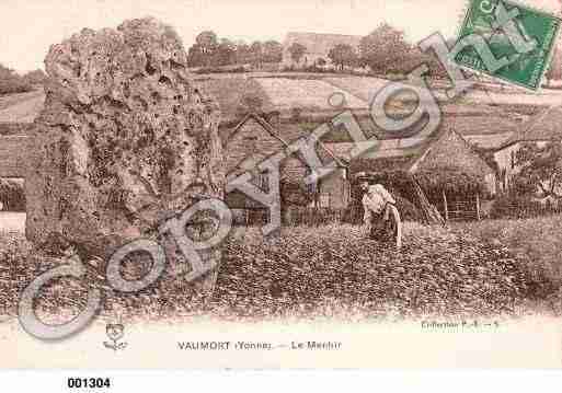 Ville de VAUMORT, carte postale ancienne