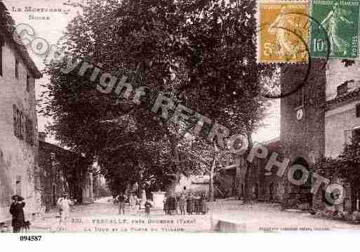 Ville de VERDALLE, carte postale ancienne