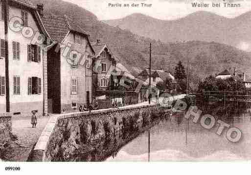 Ville de WILLER, carte postale ancienne