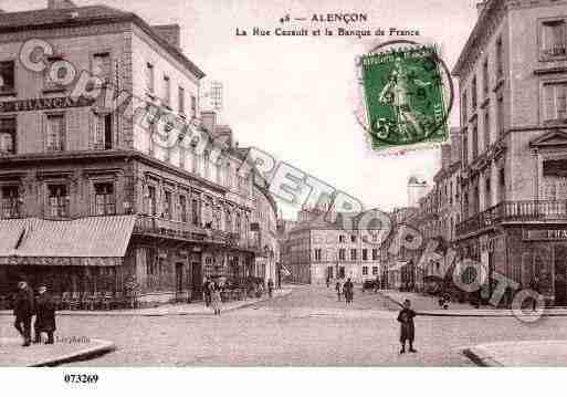 Ville de ALENCON, carte postale ancienne