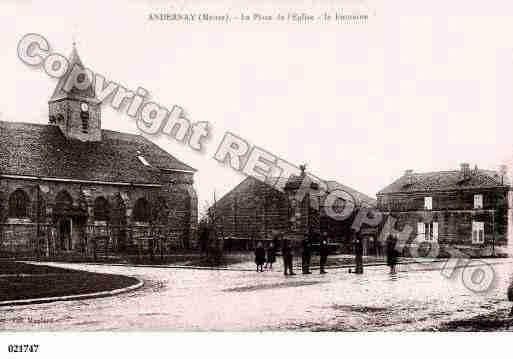 Ville de ANDERNAY, carte postale ancienne