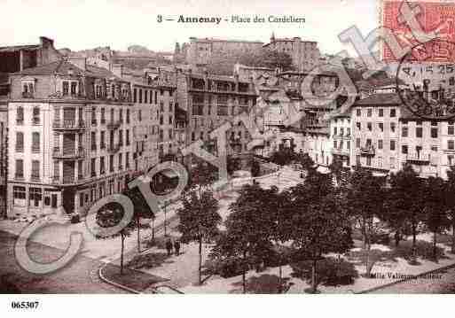 Ville de ANNONAY, carte postale ancienne