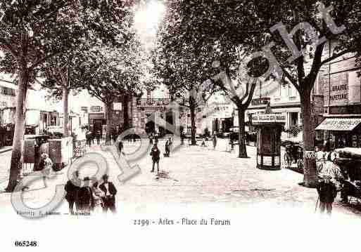 Ville de ARLES, carte postale ancienne