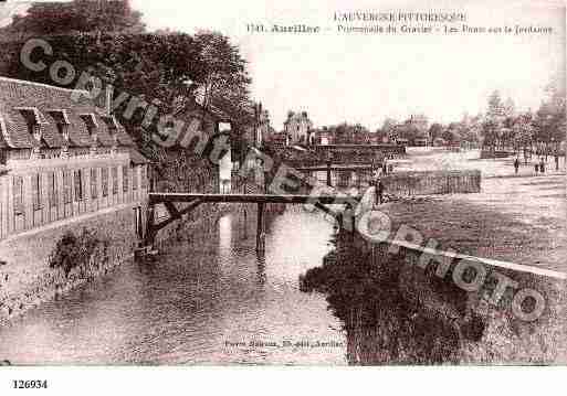 Ville de AURILLAC, carte postale ancienne