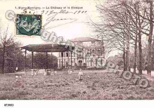 Ville de BILLYMONTIGNY, carte postale ancienne