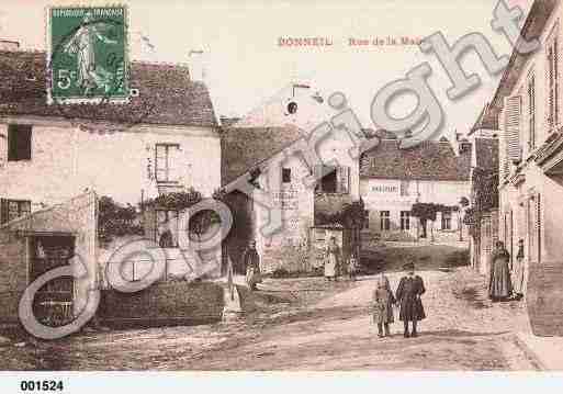 Ville de BONNEIL, carte postale ancienne