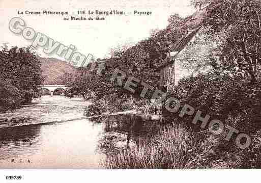 Ville de BOURGD'HEM(LE), carte postale ancienne