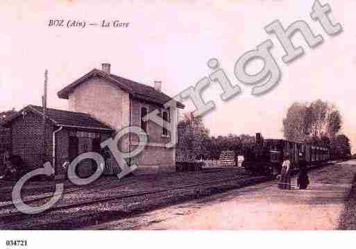 Ville de BOZ, carte postale ancienne