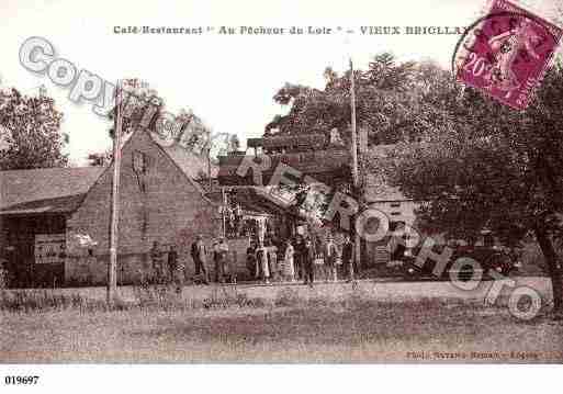 Ville de BRIOLLAY, carte postale ancienne