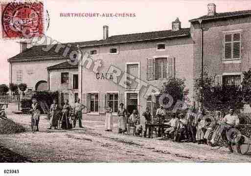 Ville de BURTHECOURTAUXCHENES, carte postale ancienne