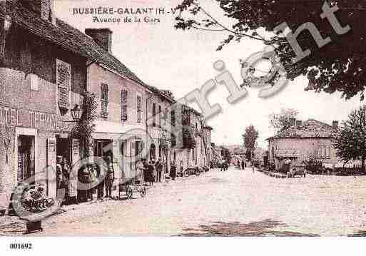 Ville de BUSSIEREGALANT, carte postale ancienne
