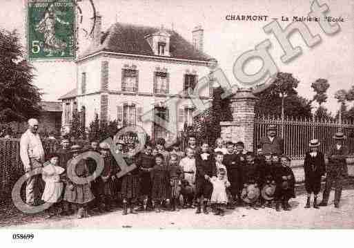 Ville de CHARMONTSOUSBARBUISE, carte postale ancienne