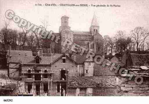 Ville de CHATILLONSURSEINE, carte postale ancienne Ville de CHATILLONSURSEINE, carte postale ancienne