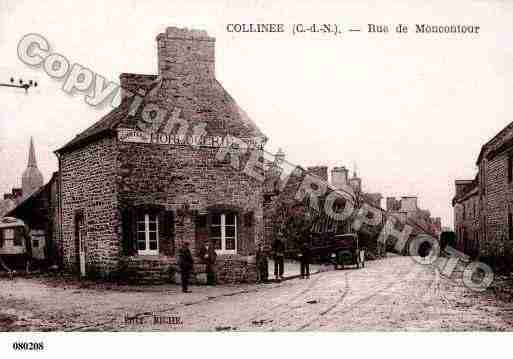 Ville de COLLINEE, carte postale ancienne