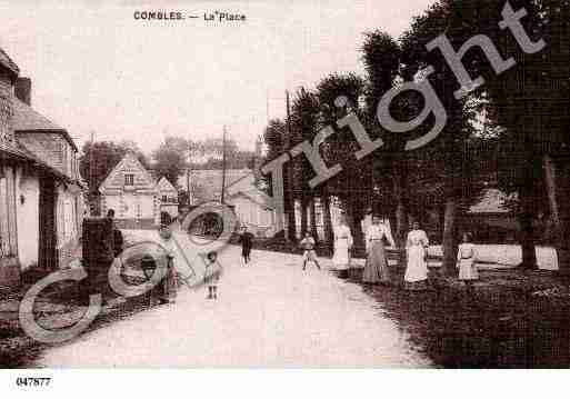 Ville de COMBLES, carte postale ancienne