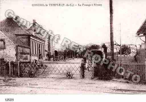 Ville de CONCHILLETEMPLE, carte postale ancienne