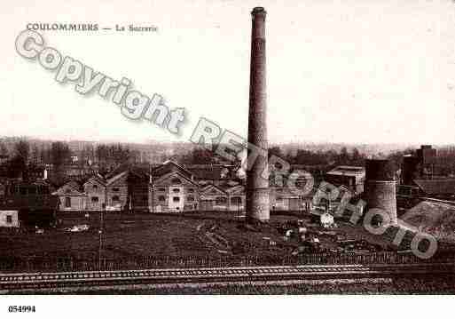 Ville de COULOMMIERS, carte postale ancienne